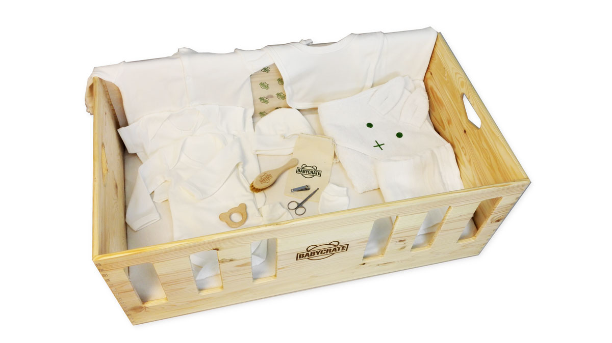 BabyCrate Baby Box from top